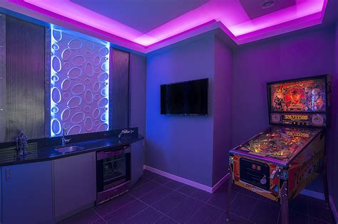 gaming room led wall